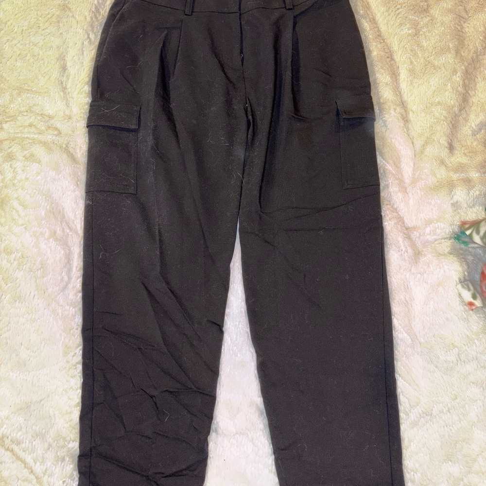 Calvin Klein Black Ankle Cropped Pants